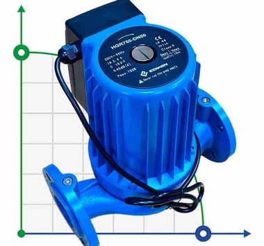 Umwälz-Trocknungspumpe HGR750-DN50, 220V mit Nassrotor — BTS Engineering