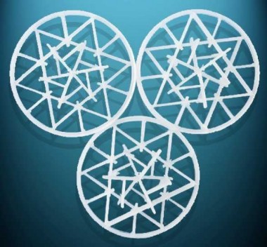 Кольца Сноуфлейк (Snowflake Ring), PP, 90 мм — BTS Engineering