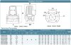 Циркуляционный насос сушильной камеры HGR1100-DN40, 220V с мокрым ротором, рабочее колесо РР, керамический вал и подшипник фото 3 &mdash; BTS Engineering