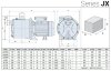 Samozasysająca pompa ze stali nierdzewnej do systemów nawadniających JX/100, 0,75 kW, 4,2 m3/h, 45 m, 380 V/T, AISI 304 (EBARA JEX) фото 3 — BTS Engineering