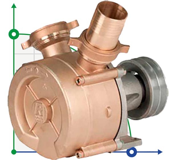 N 50 pump with drive pulley фото 1 — BTS Engineering