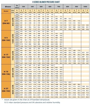 Воздуходувка RUUT BLOWER H 19 (DN 150), 2150m3/h — BTS Engineering