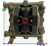 Pneumatic Diaphragm Pump PHOENIX 100-AISI 3/4, P100-SHTSSV1 фото 4 — BTS Engineering