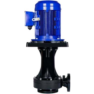 Вертикальный пластиковый химический насос QHD-65SK-55EGV38KABS-3801, GFRPP, 853L/min, 24m, 4kW, 380V — BTS Engineering