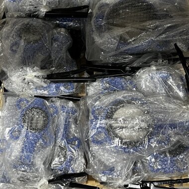 PN16 DN80 Засувка Батерфляй, чавунний корпус, диск AISI 304, Seat EPDM — BTS Engineering