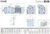 Horizontale mehrstufige Pumpe EHX 20/4, 4 kW, 30 m3/h, 63m, 380V/T, AISI 304 (EBARA MATRIX) фото 3 — BTS Engineering