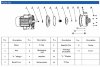 Центробежный насос BB500/300, AISI304, 380V/50Hz, 2900 фото 4 — BTS Engineering