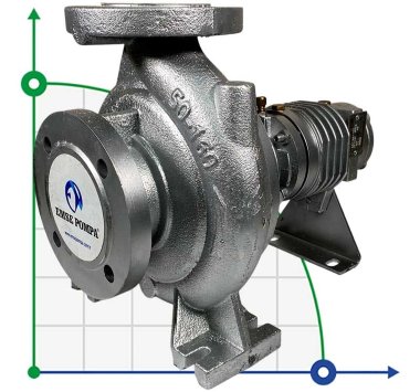 Heißölpumpe EMSE EKY 50-160, 11 kW, 2900, ohne Motor — BTS Engineering