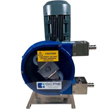 Перистальтический насос ACME Pompe ASP 15 FX 310 л/ч, 230/400B 50Гц, 0,37 кВт, 70 об/мин - NR, с фиксированной производительностью для перекачки химии &mdash; BTS Engineering