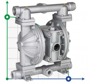 Насос мембранный пневматический DPX 10 AL/SN - AL/N - AL/B — BTS Engineering