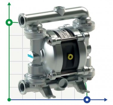 Пневматический мембранный насос SEKO Duotek AF30 AISI316 — BTS Engineering