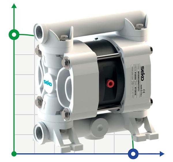 Pneumatyczna pompa membranowa SEKO Duotek AF30 POM фото 1 — BTS Engineering