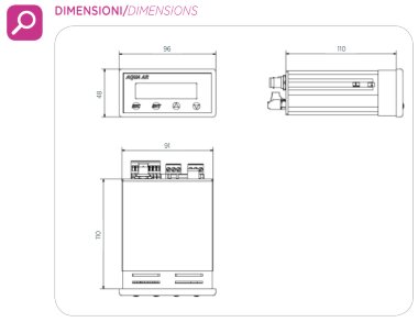 Sterownik AQUA AR 10 START CLORINE (PT-CU) — BTS Engineering