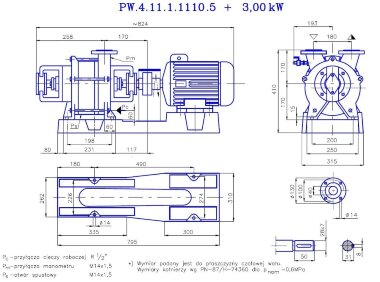 PW.4.11.1.1110 вакуумный одноступенчатый насос — BTS Engineering