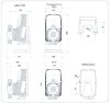 Насос-дозатор PDE HC151+ MULTIFUNCTION M60 240V PVDF-CE-DT, 1-10 л/ч, 7-1 бар фото 3 — BTS Engineering