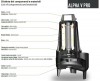Submersible pump Dreno ALPHA V PRO-EX 50-2/220 T with Vortex impeller фото 2 — BTS Engineering