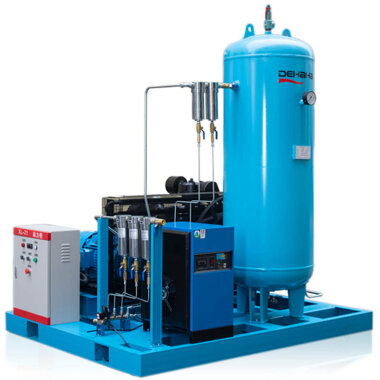 Поршневой воздушный компрессор DEHAHA линии лазерной резки серии DHH с подачей воздуха 1-2,5 м3/мин, мощностью 11-25 кВт, давлением 3 МПа — BTS Engineering