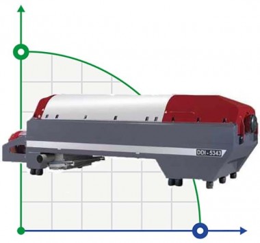 Dekanter HAUS DDI 5343 do odpady z gorzelni — BTS Engineering