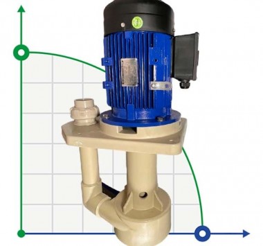 Pompa kwasowa QHA-50SK-7.5, PP, 5,5kW, 942L/min, 25m — BTS Engineering