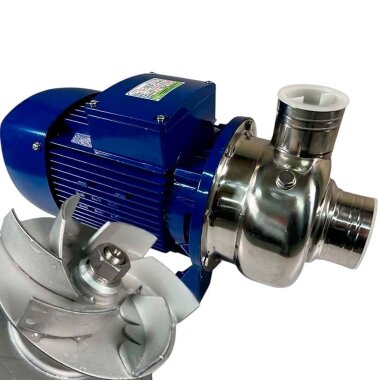 Bomba BK300 para la cuba de maceración, mosto BK300, 2,2kW, AISI304, 380V/50Hz, 2900 con impulsor abierto &mdash; BTS Engineering