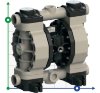 Pneumatische Membranpumpe für Wasserstoffperoxid PHOENIX P252 PP SANTOPRENE+PTFE, 250 l/min фото 1 — BTS Engineering