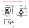 Pneumatische Membranpumpe AlphaDynamic RUBY 120S-P-TST-T фото 4 — BTS Engineering