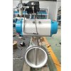 PN6 DN250 Válvula de mariposa wafer, cuerpo y disco AISI 304, PTFE, Doble efecto Actuador neumático Ex+posicionador 4-20MA фото 13 — BTS Engineering