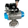 PN6 DN250 Válvula de mariposa wafer, cuerpo y disco AISI 304, PTFE, Doble efecto Actuador neumático Ex+posicionador 4-20MA фото 5 — BTS Engineering