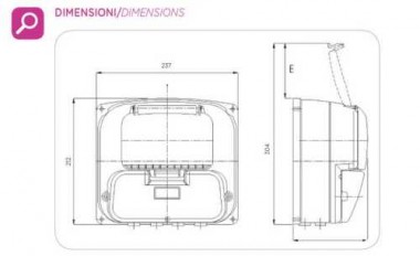 Контролер AW-96 CD 0-2000 230V (per sonda K5) — BTS Engineering
