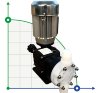 Kalkdosier-Motor-Membranpumpe AQUA MSA, PVDF, 54 l/h, 10 bar, 0,18 kW, 380V фото 1 — BTS Engineering