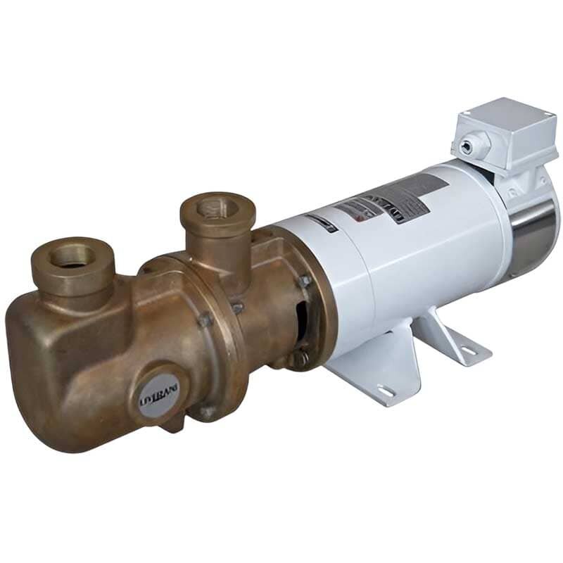 Screw pump LIVERANI MO-B 44 CC/12V 0.55 kW, 1400 rpm with bronze housing for the marine sector фото 1 &mdash; BTS Engineering