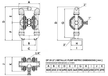 Pompe chimique DiaPump DP 20 SS/S — BTS Engineering