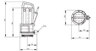 Pompe submersible Wilo Drain TMT 32M113/7,5Ci — BTS Engineering