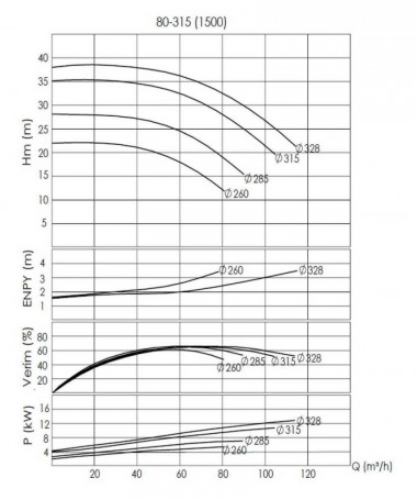 BTKF-I 80-315, 7.5 kW in-line pump (1500) — BTS Engineering