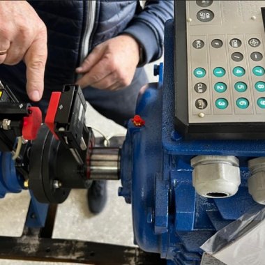 Лазерная высокоточная проверка расцентровки оборудования — BTS Engineering