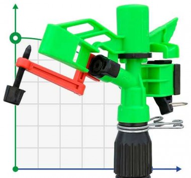 Sprinkler for irrigation ATOM15 LF PC — BTS Engineering