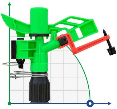 Sprinkler for irrigation ATOM15 LF PC — BTS Engineering
