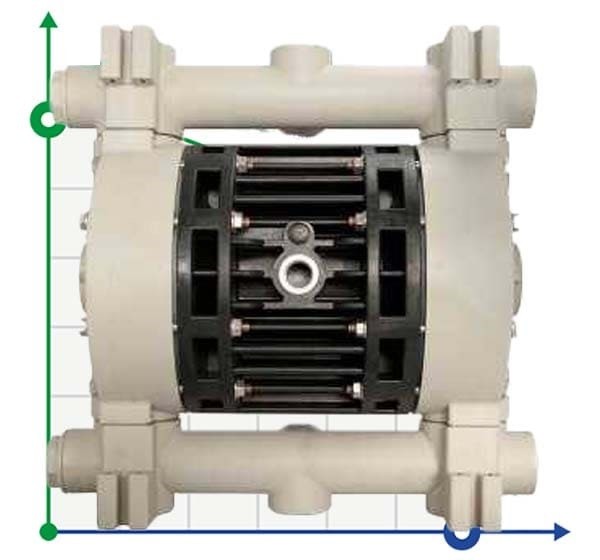 Pompe pneumatique à membrane BOXER 150 PP IB150-P-HTTPT-- фото 1 — BTS Engineering