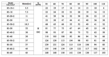 CDLF 85-30-2, AISI 304 насос многоступенчатый — BTS Engineering