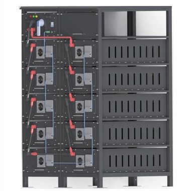 High voltage battery cabinet TH-384/280R/HV, LiFePO4, LFP — BTS Engineering