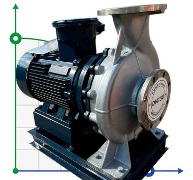 BGWHB 150-400(I)B (173/37,5), 30kW, 1480, Ex Stainless Steel Horizontal Pump — BTS Engineering