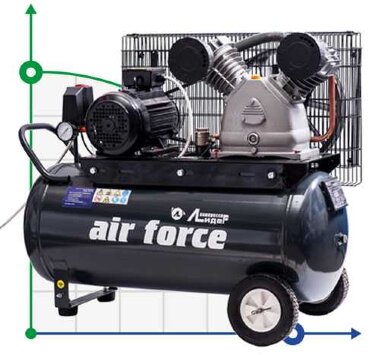 Поршневой компрессор Лидер ВКП LB-550-10-100 — BTS Engineering