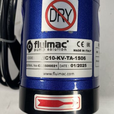 Bomba hermética con acoplamiento magnético FLUIMAC MINI COMPASS MC 10 PVDF, 6 W, 220 V — BTS Engineering
