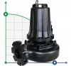 Насос каналізаційний ATEX Dreno AM-EX 80/4/125 C.242 з відкритим ріжучим робочим колесом фото 1 — BTS Engineering
