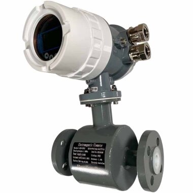 DN15 Caudalímetro electromagnético de acero al carbono KLD PN16 (98% ácido sulfúrico), 0,19-3,18 m3/h,4-20mA+RS485 — BTS Engineering