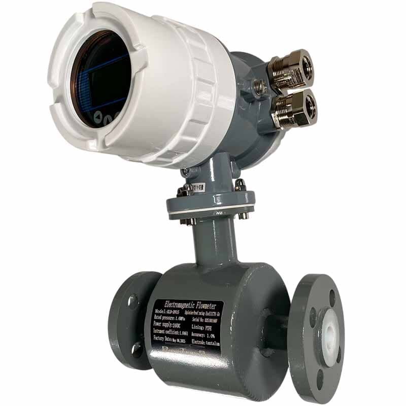 DN15 Carbon steel electromagnetic flow meter KLD PN16 (98% sulphuric acid), 0.19-3.18 m3/h, 4-20mA+RS485 фото 1 — BTS Engineering
