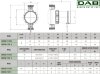 DAB EVOSTA2 11/139 SANV CIRC. насос для рециркуляции, 60187268 фото 2 &mdash; BTS Engineering