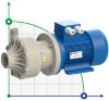 Pompe centrifuge horizontale avec garnitures mécaniques DR 010 PP, 1,1 kW фото 1 — BTS Engineering