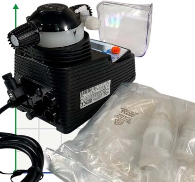 Bomba dosificadora PDE HC151+ MULTIFUNCIÓN M80 240V PVDF-CE-VT + ENCHUFE SHUKO, 4-20 l/h, 20-1 bar — BTS Engineering