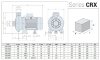 Stainless steel pump CRX EBARA DWO 400, 3 kW, 66 m3/h, 18m, 380V/T, AISI 304 with open impeller фото 3 — BTS Engineering